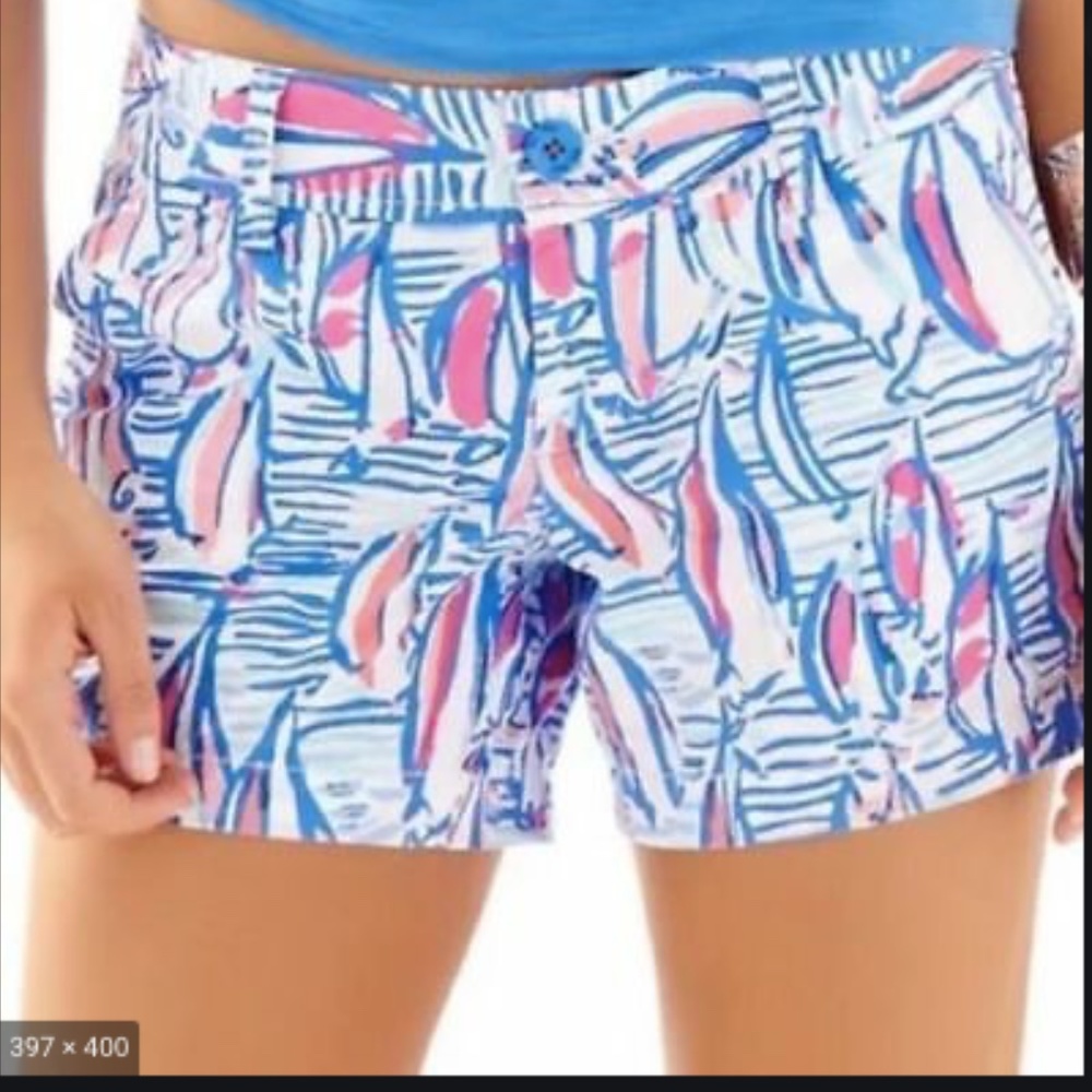 Lilly Pulitzer Sail Boat Shorts